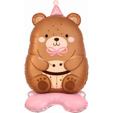 Ayaklı Kapibara Ayıcık Folyo Balon