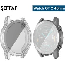 Najmaddin.com Ally Huawei Watch Gt2 46MM 360 Koruma Ultra Ince Silikon KILIF-(5775)