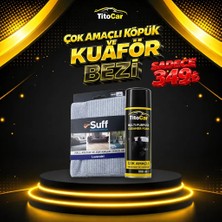 Titocar Çok Amaçlı Köpük 500ML + Kuaför Bezi