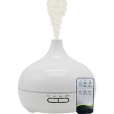 Sonx Aroma Difüzörü Gece Işığı 7 LED Hava Nemlendirici Kumandalı Buhar Makinesi 500 ml