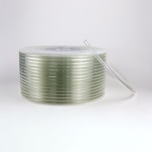 Fırıncı Depom 8 mm Pu Şeffaf Hortum - Poliüretan Pnömatik Hava ve Sıvı Hattı (1 Metre)