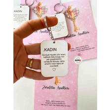 Kadınlar Günü Hediye Anahtarlık