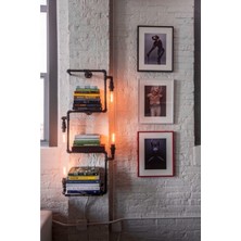 Normadia Şık ve Modern Dekoratif Duvara Borudan Aydınlatma ile Şıklık Katın