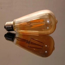 Tiklad Cata Ct 4284 Rustik 6W LED Ampul Amber 2700K E27 Duy