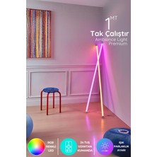 Normadia Renkli LED Şerit Işık, Uzaktan Kumandalı, Animasyonlu, Aydınlatma Lamba