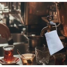 abnturk 10 Adet Çay Kazanı Musluk Süzgeci.kireç, Tortu ve Çay Partiküllerinin Musluktan Akmasını Önler