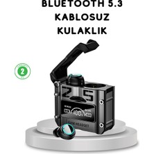 Tiklad Kablosuz Bluetooth 5.3 Kulaklık – Aktif Gürültü Engelleme ve Gecikmesiz Oyun Modu