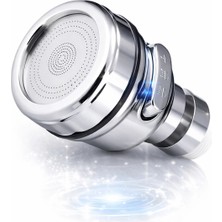 Tiklad Mutfak Lavabo Başlığı 3 Fonksiyonlu 360 Döner Tasarruflu Ayarlanabilir Musluk Ucu Aparatı