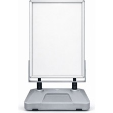 Yurtdışından | Premium Yaylı Tabanlı Dış Mekân Reklam Panosu – Su Doldurmalı