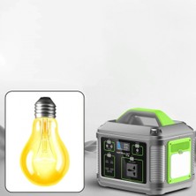 Marsilyan Konfulon CN05 Powerbank 600W 128.000 Mah Kamp Şarj 60W Pd - Siyah