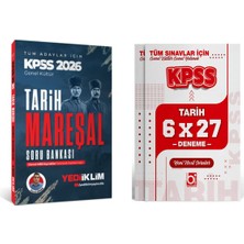 Yediiklim Yayınları Yediiklim 2026 KPSS Mareşal Genel Kültür Tarih Tüm Adaylar İçin S