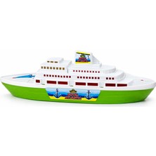 Akar Oyuncak Gemi Suda Yüzen Oyuncak Tekne Havuz ve Deniz Oyuncağı Yeşil