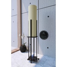 Normadia Şık 2 Raflı Kumaş Lambader, Modern ve Fonksiyonel Tasarım