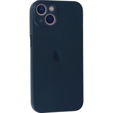 Marsilyan iPhone 13 Mini Kılıf Pp Ultra Ince Kapak - Mavi