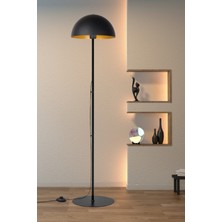 Normadia Modern Siyah Metal Lambader, Salon ve Ofis Dekorasyonu Için Şık Tasarım