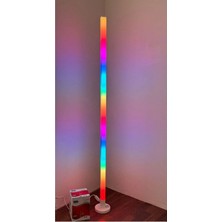 Normadia Müzik ve Ses Duyarlı Rgb LED Lambader, Uzaktan Kumandalı, Şık Tasarım