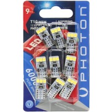 Skygo Photon Ampul T10 W5W 12V 10SMD LED (9'lu Blister)