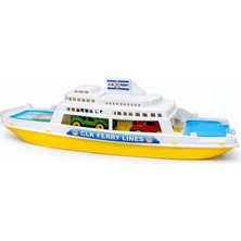 Akar Suda Yüzen Oyuncak Feribot Gemi Tekne Oyuncağı Sarı