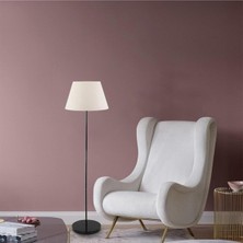 Normadia Modern Siyah ve Beyaz Şapkalı Dekoratif Salon Lambası