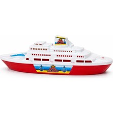 Akar Oyuncak Gemi Suda Yüzen Oyuncak Tekne Havuz ve Deniz Oyuncağı Kırmızı