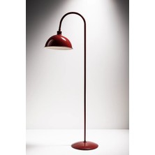 Normadia Bordo Hareketli Metal Lambader, Modern Dekoratif Zemin Işıklandırması