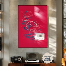 Persona Istanbul Artificial Collection "analog Kaos" - Kaset ve Ses Dalgaları Posteri (Çerçevesiz)