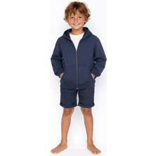 Coupon Çocuk Kapüşonlu Fermuarlı Sweatshirt