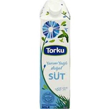 Buypass Torku Yarım Yağlı Doğal Süt 1 L