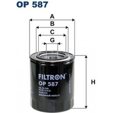 Filtron Mllzngzr Yağ Filtresi [ Hyundai Golloper I, H100 2.5 D, Porter 2.5, Terracan 2.5 Td,  Kia Carnival I-Ii 2.9 Td, Mazda B Serie 2.5 D, E Serie E2200 D, Mpv I 2.5 Td, Mitsubishi Colt Ii-Iii, Galant Iii