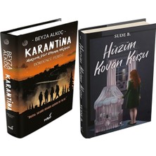 İndigo Kitap Hüzün Kovan Kuşu 1 Ciltli ve Karantina 4 Ciltli Beyza Alkoç 2li Set