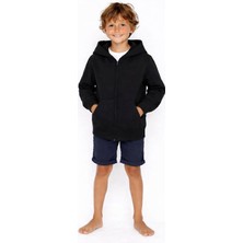 Coupon Çocuk Kapüşonlu Fermuarlı Sweatshirt