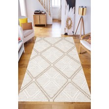 Eliana Home Yıkanabilir, Baskılı, Kaymaz Taban Salon, Mutfak, Yatak Odası Halı ve Yolluk LNA0053