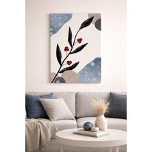 Artease Modern Minimal Soyut Çiçek Kanvas Tablo