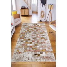 Eliana Home Yıkanabilir, Baskılı, Kaymaz Taban Salon, Mutfak, Yatak Odası Halı ve Yolluk LNA0048