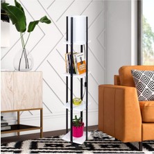 Normadia Şık Raflı Lambader ile Dekorasyonunuza Zarif Dokunuşlar