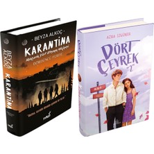 İndigo Kitap Dört Çeyrek 2 Ciltli ve Karantina 4 Ciltli Beyza Alkoç 2li Set