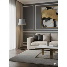 Normadia Şık Siyah Konik Lambader, Modern ve Zarif Ev Aydınlatması