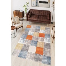 Eliana Home Yıkanabilir, Baskılı, Kaymaz Taban Salon, Mutfak, Yatak Odası Halı ve Yolluk LNA0055