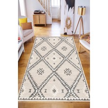 Rovigo Home Yıkanabilir, Baskılı, Kaymaz Taban Salon, Mutfak, Yatak Odası Halı ve Yolluk R-LNA0049