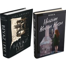 İndigo Kitap Hüzün Kovan Kuşu 1 Ciltli ve Beyaz Leke Mahkumiyet Ciltli Aslı Arslan 2li Set