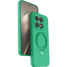 Mllzngzr Newface Xiaomi Mi 15T Regal Magsafe Standlı Kapak - Yeşil