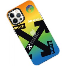 Marsilyan iPhone 12 Pro Max Kılıf Estoril Desenli Kapak - Estoril - 5