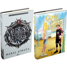 Ephesus Yayınları Çizgi Ihlali Ciltli ve Medusanın Ölü Kumları 4 Ciltli Maral Atmaca 2li Set