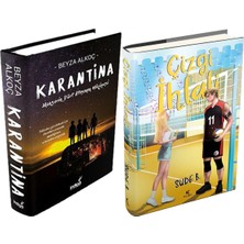 İndigo Kitap Çizgi Ihlali Ciltli ve Karantina 1 Ciltli Beyza Alkoç 2li Set