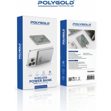 Azurtech Ultra Ince Hızlı Şarj Özellikli Wireless Powerbank 8000MAH 15W