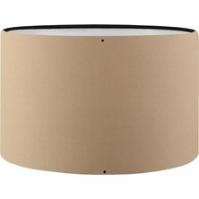 Normadia Şık ve Kullanışlı Yedek Lambader Başlığı, Kahve Renkli Kumaş Seçeneği