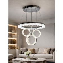 Eynes Avize Ledli Toplu Avize 3 Renk Işık Rengi Dekoratif Avize