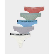 GOST LİRİA Full Moon String Külot 5 Li Paket - Çok Renkli