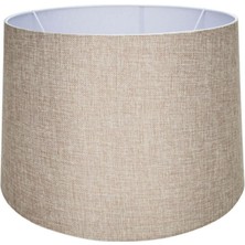 Normadia Şapka Tasarımlı Kum Beji Tripod Lambader, Modern ve Şık Aydınlatma