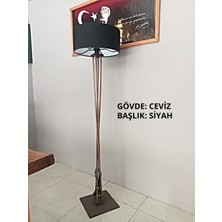 Normadia Şık ve Doğal Ahşap Tasarımlı Şık Lambader, Evinizin Havasını Değiştirir